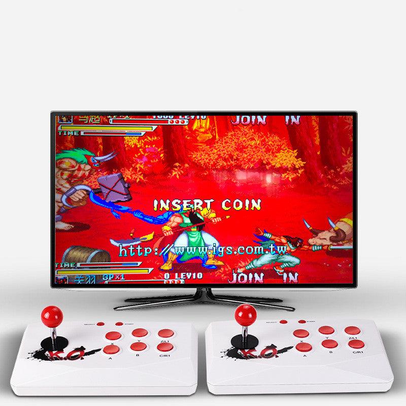 HD Wireless Double Joystick Game Console Retro Fighting Arcade Fun - Awesome Marketplace