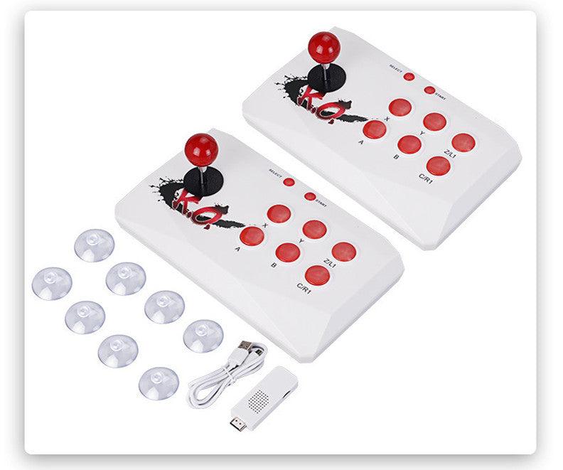 HD Wireless Double Joystick Game Console Retro Fighting Arcade Fun - Awesome Marketplace