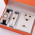 Korean Minimalist High-End Quartz Watch Set Elegant Fashion Timepiece - Awesome Marketplace