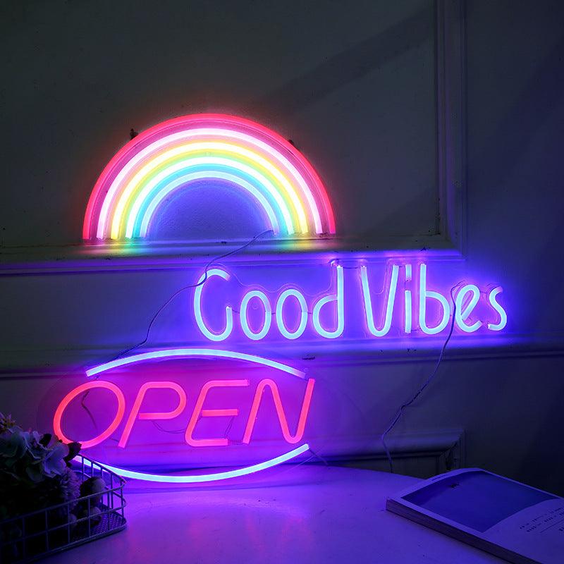 LED Neon Light, Acrylic Back Panel, Room Decoration Night Light - Awesome Marketplace