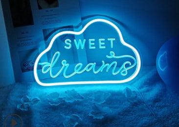 LED Neon Light, Acrylic Back Panel, Room Decoration Night Light - Awesome Marketplace