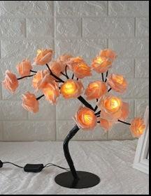 LED Tree Lamp Rose Small Tree Lamp Modeling Lamp Table Lamp - Awesome Marketplace