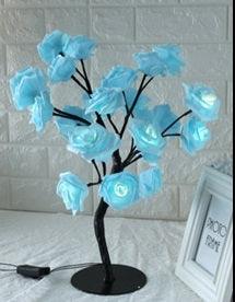 LED Tree Lamp Rose Small Tree Lamp Modeling Lamp Table Lamp - Awesome Marketplace