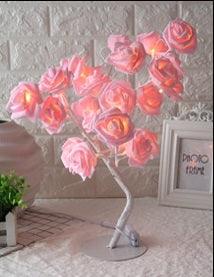 LED Tree Lamp Rose Small Tree Lamp Modeling Lamp Table Lamp - Awesome Marketplace