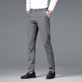 Men's Casual Business Plaid Trousers - Awesome Marketplace