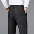 Men's Casual Business Plaid Trousers - Awesome Marketplace