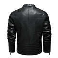 Men'S Leather Clothing Tide Motorcycle Leather Jacket Washed Plus Cotton Leather Jacket - Awesome Marketplace