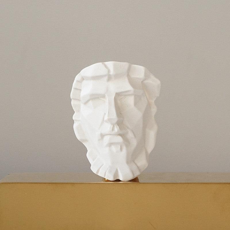 Mini Plaster Statue Decoration Sketch Resin Statue - Awesome Marketplace