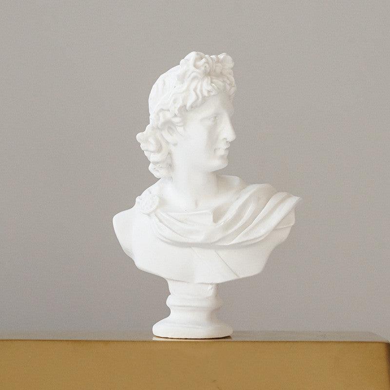 Mini Plaster Statue Decoration Sketch Resin Statue - Awesome Marketplace