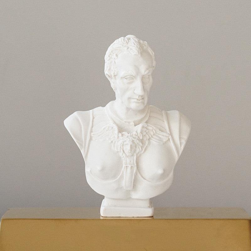 Mini Plaster Statue Decoration Sketch Resin Statue - Awesome Marketplace