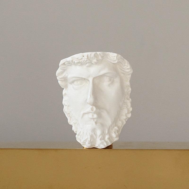 Mini Plaster Statue Decoration Sketch Resin Statue - Awesome Marketplace