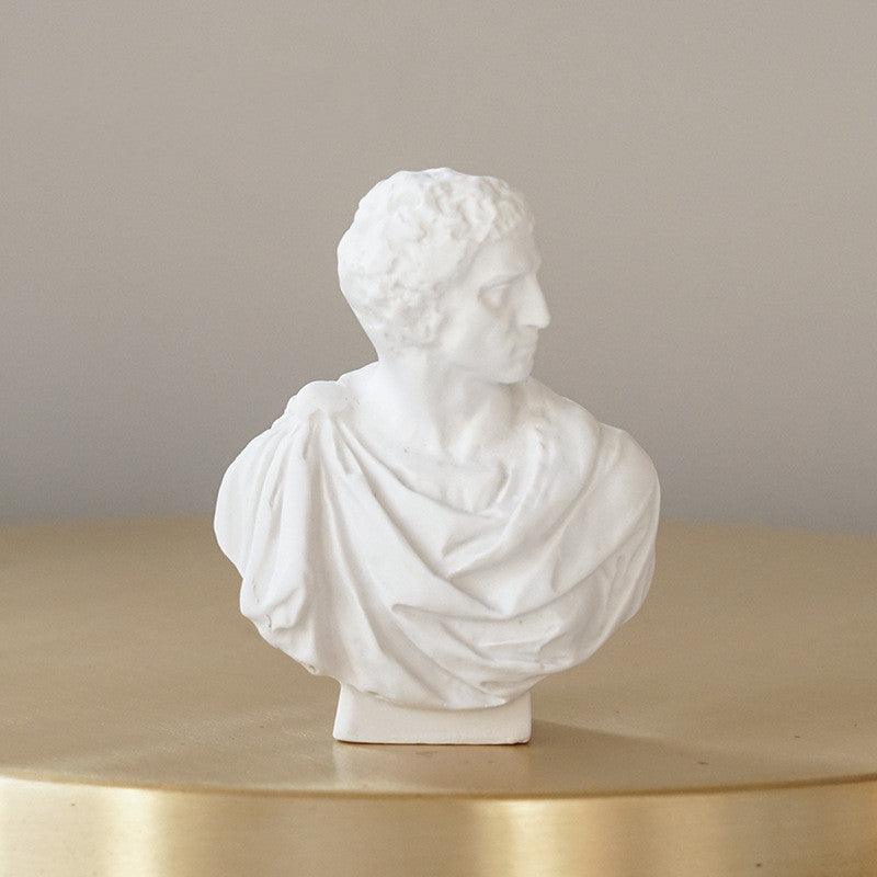 Mini Plaster Statue Decoration Sketch Resin Statue - Awesome Marketplace