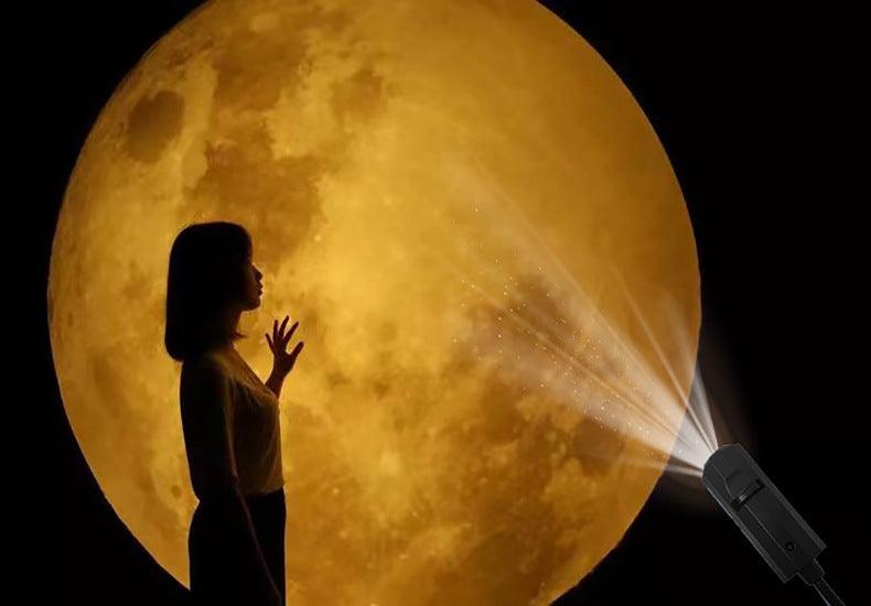 Moon Projection Lamp Starry Sky Night Light for Relaxation & Sleep - Awesome Marketplace