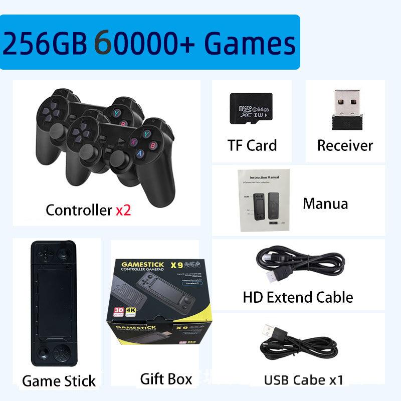 New X9 HD Home Game Console Wireless Dual Controller HDMI Output - Awesome Marketplace