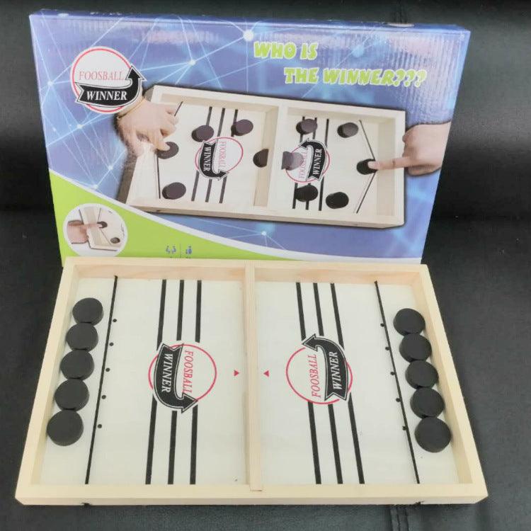 Puck Game Fast Sling Wooden Parent-child Interactive Game Chess Prop - Awesome Marketplace