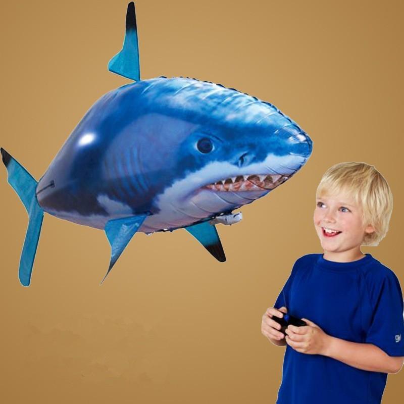 Remote Control Shark Toy Air Swimming Fish Infrared Flying RC Toy Balloons Airplanes Balloons - Awesome Marketplace