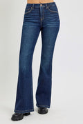 RISEN Full Size High Rise Flare denim Jeans with Pockets - Awesome Marketplace