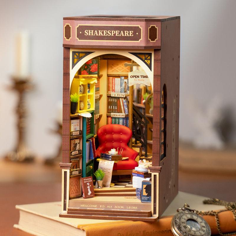 Robotime Rolife Book Nooks Series Stories In Books 4 Kinds DIY Wooden Miniature House Furniture Sakura Densya TGB01 Dropshipping - Awesome Marketplace