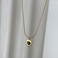 Titanium Steel No Fading Simple Gold Necklace - Awesome Marketplace