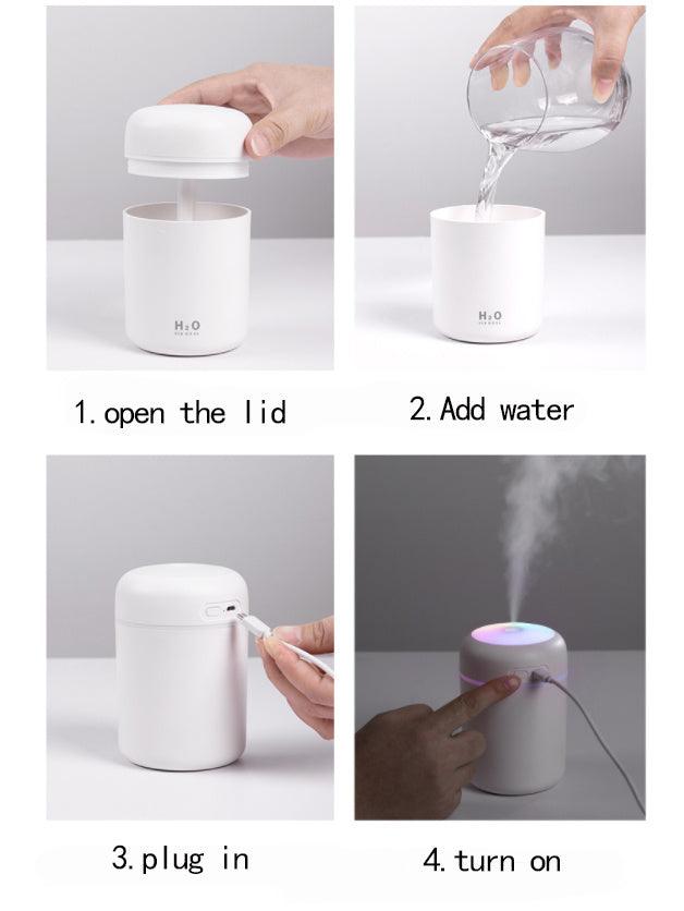 Ultrasonic Aromatherapy Essential Oil Diffuser Relax & Purify Your Space - Awesome Marketplace