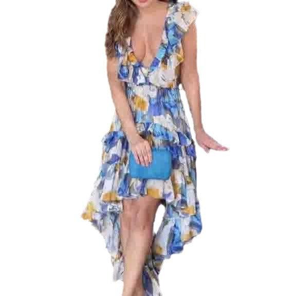 Women's Casual Fashion Printed Dress - Awesome Marketplace