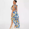 Women's Casual Fashion Printed Dress - Awesome Marketplace