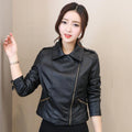 Women's Leather Coat Women's Short Korean Style - Awesome Marketplace