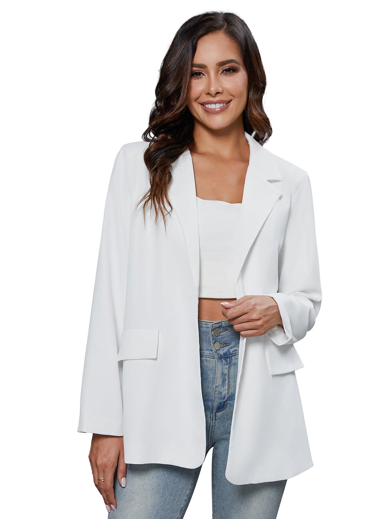 Women's Long Sleeved Cardigan Jacket Top - Awesome Marketplace