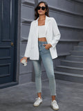 Women's Long Sleeved Cardigan Jacket Top - Awesome Marketplace